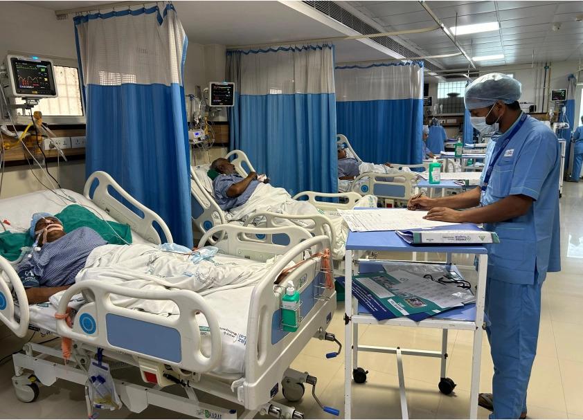 icu facility hospital in sitamarhi